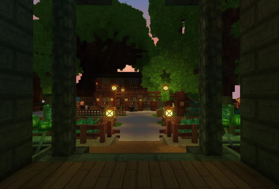 Spawn Village — Hytale Greece
